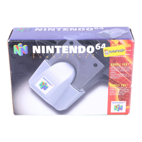 N64-(LEGE DOOS) Nintendo 64 Rumble Pak + Handleiding-tweedehands
