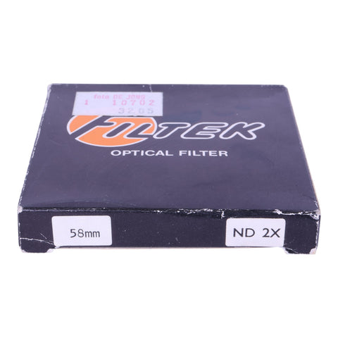 ND 2x Filter 58mm (Nieuw)