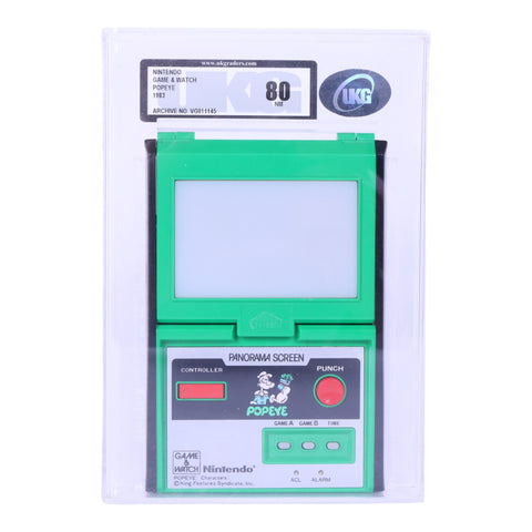 Game & Watch Popeye - Panorama Screen (1983) - UKG Graded 80 NM