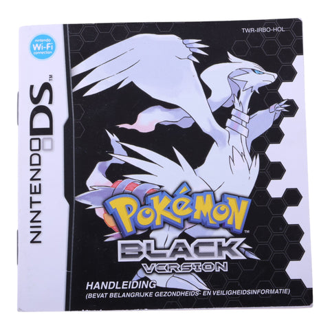 Pokemon Black Version - DS (Losse Handleiding)