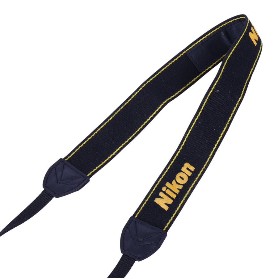 Camera Neck Strap - Zwart/Geel - 3cm