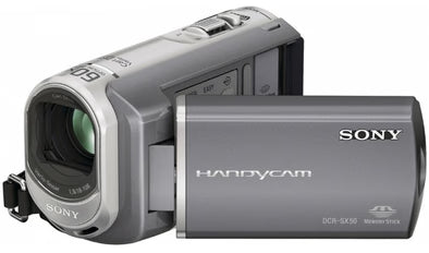 Sony-DCR-SX50E Handycam Digitale Videocamera - Zilver-tweedehands
