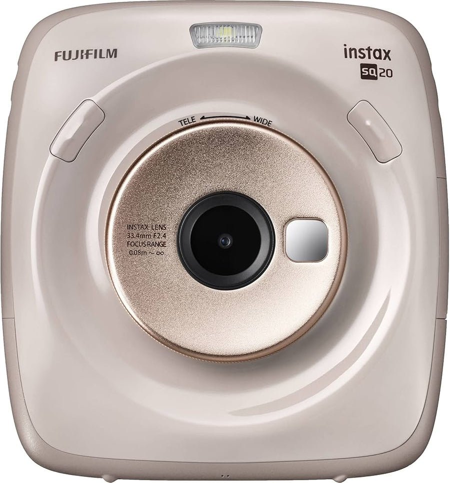 Fujifilm-Instax Square SQ20 Instant Camera - Beige-tweedehands
