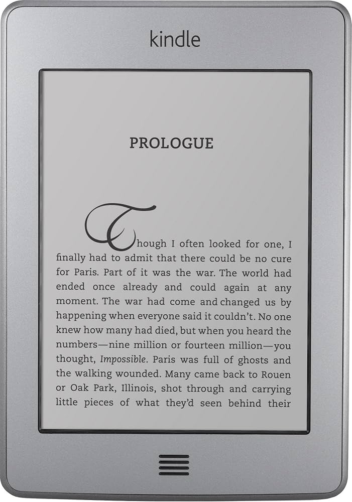 Amazon-Kindle Touch eReader 6" Inch - Zwart (In doos)-tweedehands