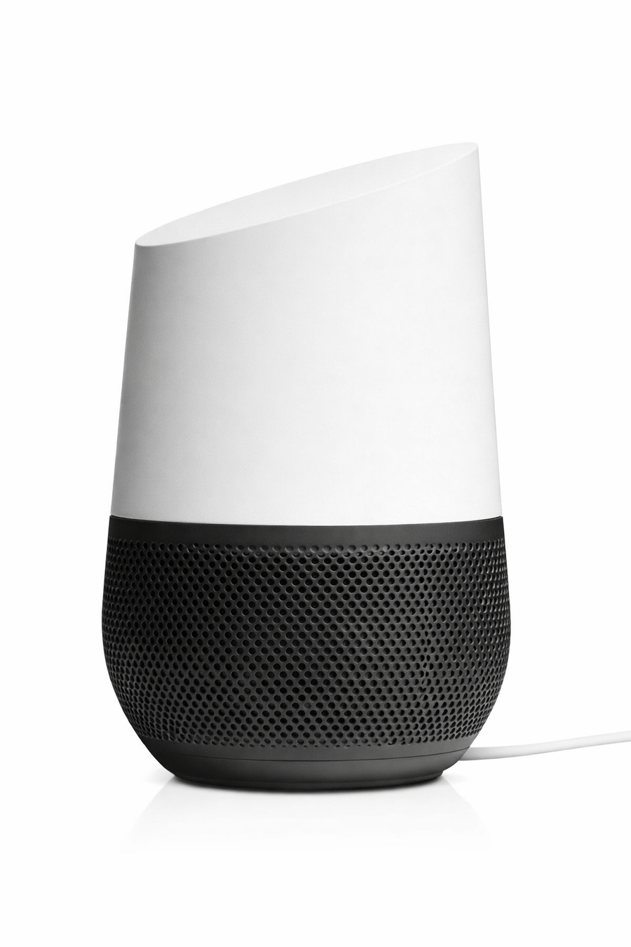 Google-Home Smart speaker - Wit (Met zwarte base)-tweedehands