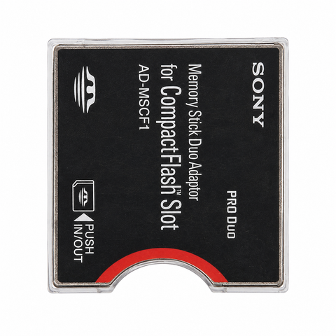 AD-MSCF1 Memory Stick Duo naar CompactFlash Adapter
