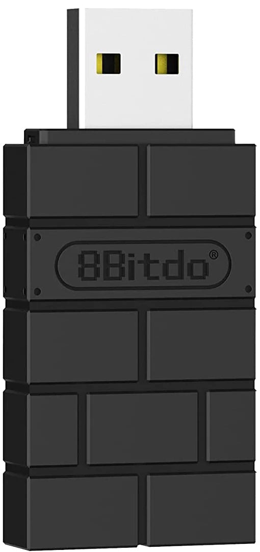 8Bitdo-2e Generatie USB Wireless Adapter - Zwart Tweedehands