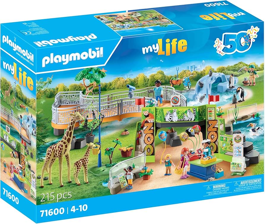Playmobil-My Life 50YR Dierenpark / Zoo - 71600 (Nieuw)