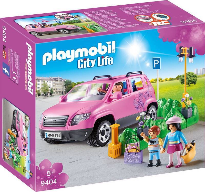 City Life Familiewagen met Parkeerplaats - 9404