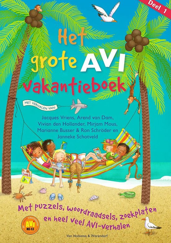 Het grote AVI vakantieboek AVI M3 - AVI E3