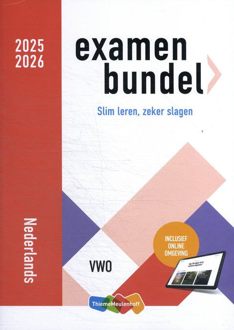 Examenbundel Nederlands vwo 2025/2026