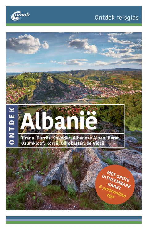 ANWB Ontdek Albanië, Matthias Pasler, boekomslag voorkant, tweedehands