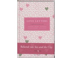 Love letters, Ursula Doyle, witte omslag met roze en groene hartjes en een roze band, tweedehands