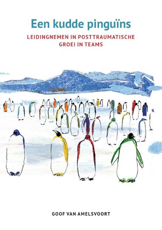 Een kudde pinguïns