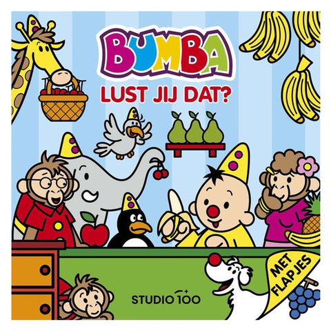 Bumba - Boek - Kartonboek met flapjes - Lust jij dat?
