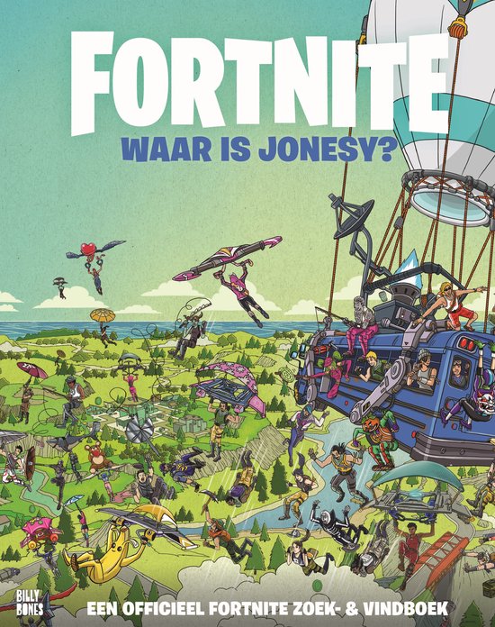 Fortnite - Waar is Jonesy? Een zoek- en vindboek!