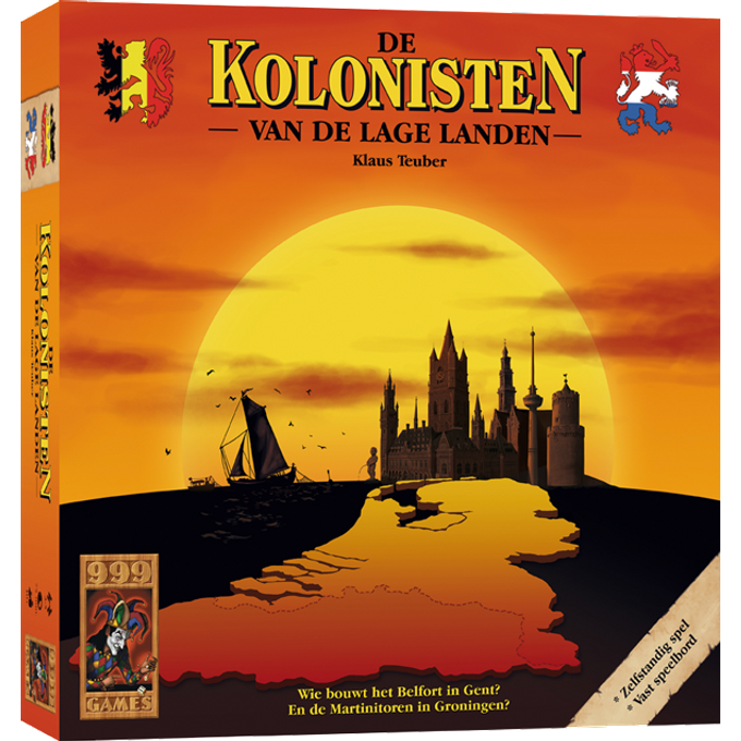 999 Games-De Kolonisten van de Lage Landen Bordspel (Nieuw)