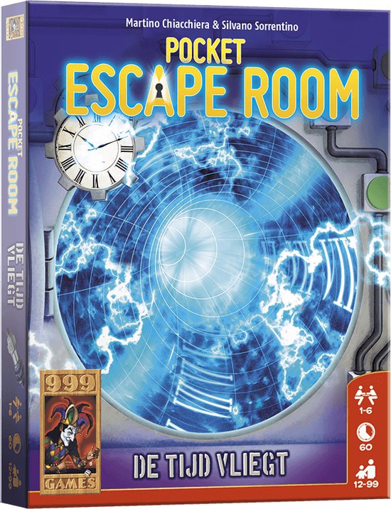999 Games-Pocket Escape Room: De Tijd vliegt Breinbreker (Nieuw)