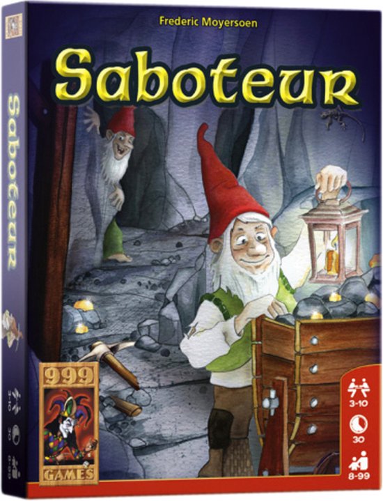 999 Games-Saboteur Kaartspel (Compleet) Tweedehands