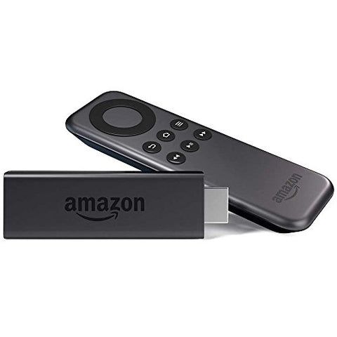 Amazon Fire TV Stick 1e generatie W87CUN, zwarte stick met afstandsbediening
