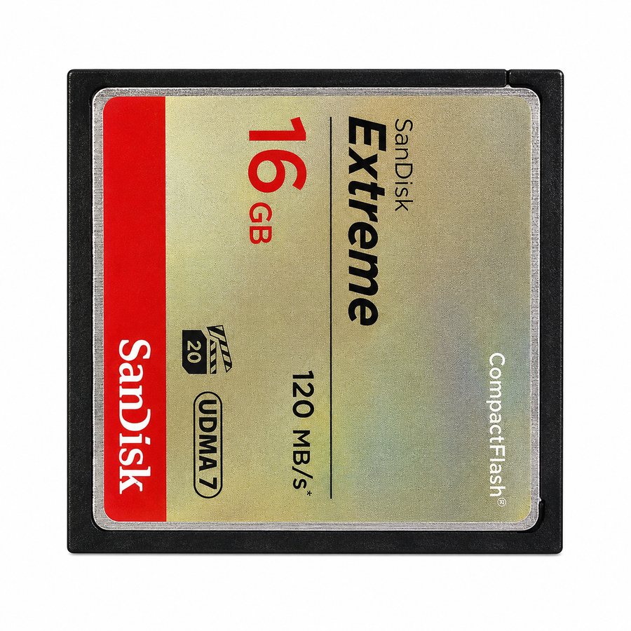 Extreme CompactFlash 16GB (120 MB/s, UDMA 7)