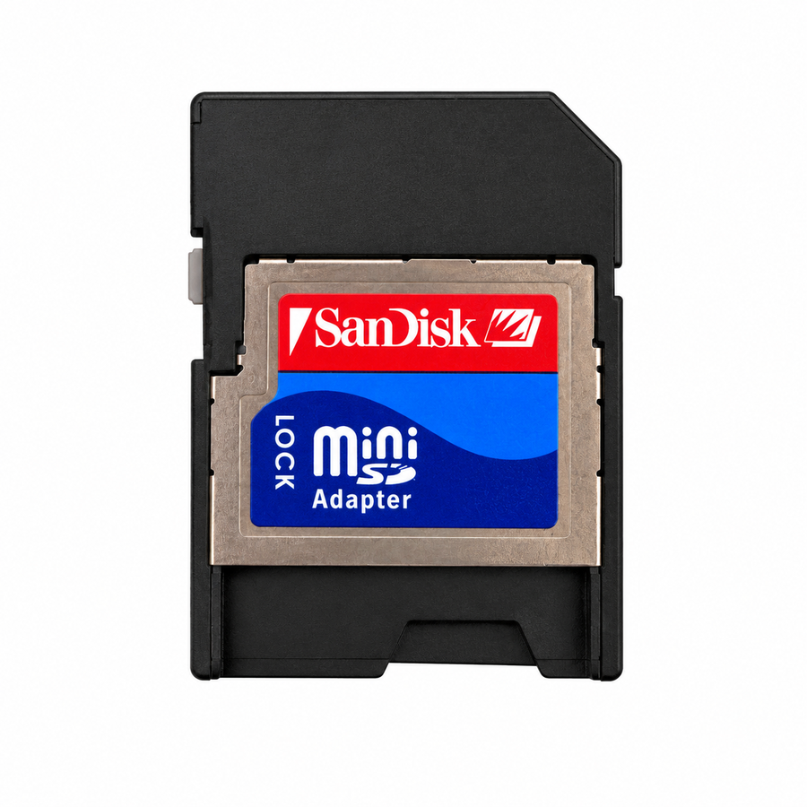 SanDisk miniSD naar SD adapter