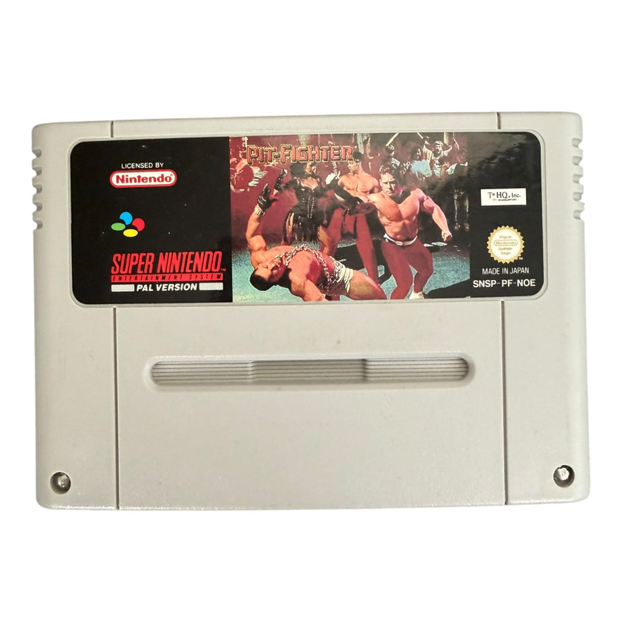 SNES-Pit-Fighter (Losse cassette)-tweedehands