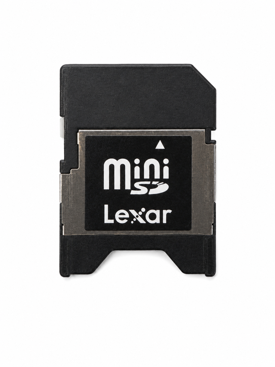 Lexar miniSD naar SD adapter