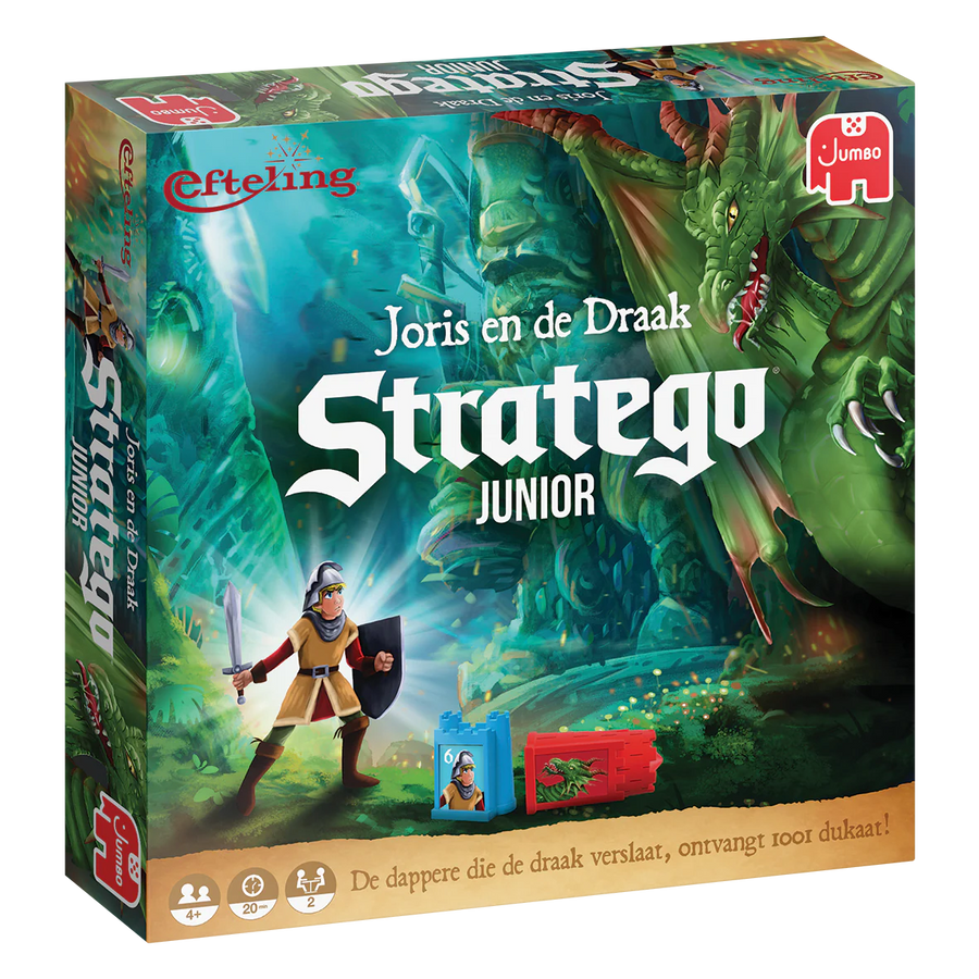 Jumbo-Stratego Junior Bordspel Efteling Joris en de Draak (Nederlands, 2 Spelers, 4+) (Nieuw)