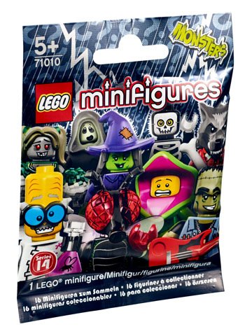 Minifigures Serie 14 Monsters - 1 Zakje - 71010