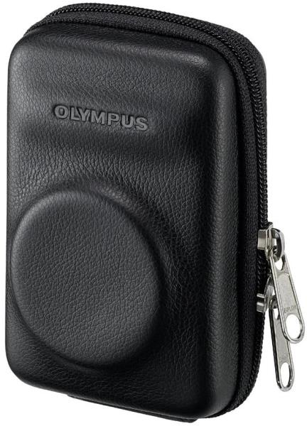 Olympus-Hard Leather Case TRHLC-120 voor Olympus SZ / SH Camera - Zwart-tweedehands