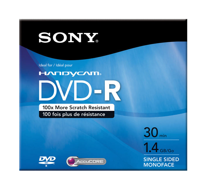 Sony DMR30R1H Mini DVD-R 8cm 1.4GB 30 min Camcorder Disc