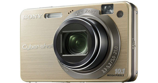 Sony-Cyber-Shot DSC-W170 Digitale Compact Camera - Goud-tweedehands