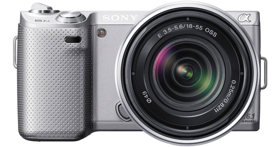 Sony-NEX-5N Systeemcamera + 18-55mm - Zilver-tweedehands