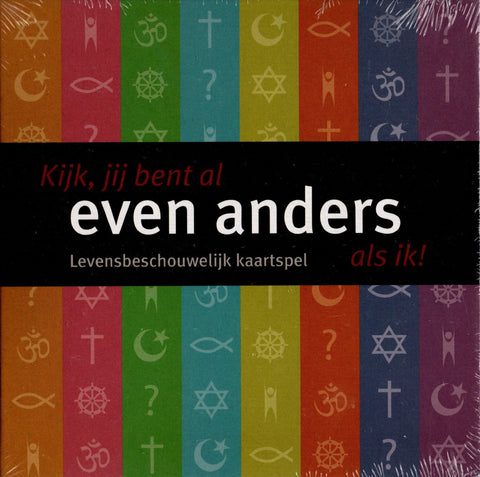 A. Broers-Kijk, Jij bent al even anders als ik! - Levensbeschouwlijk Kaartspel (Nieuw)