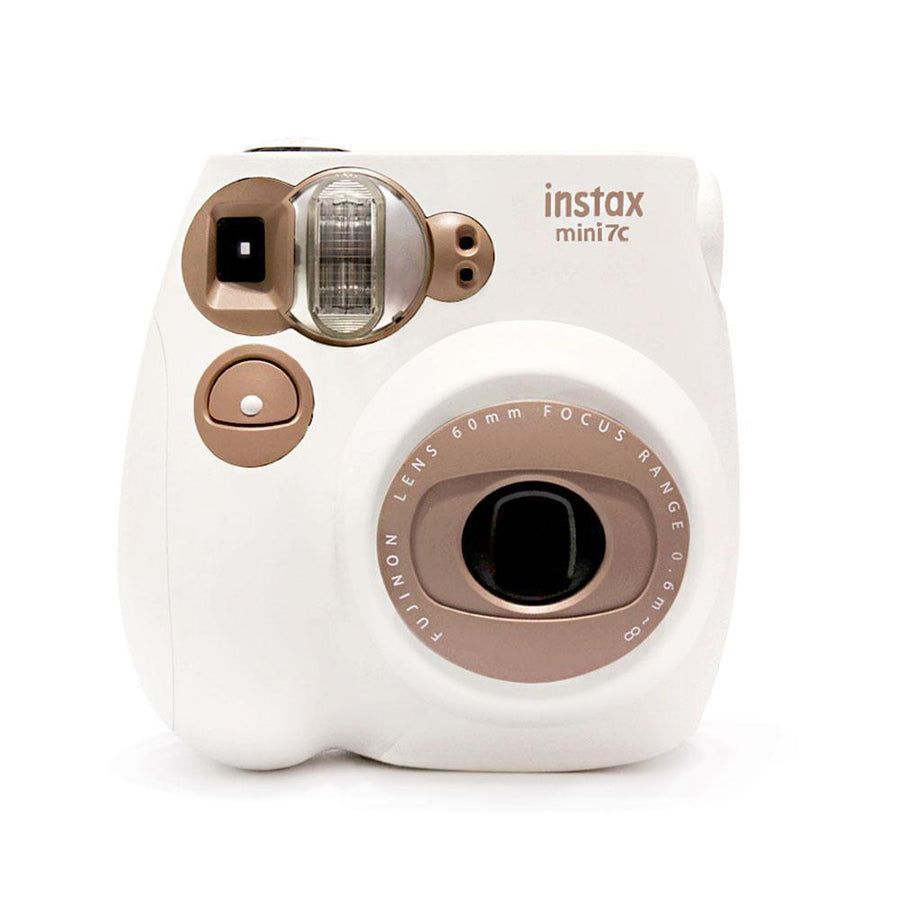 Fujifilm-Instax Mini 7C Instant Instant Camera - Bruin/Wit-tweedehands