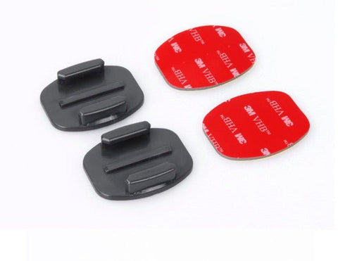 Algemeen-2x Flat Mount Platte Bevestigings Plaatjes met 3M Sticker voor GoPro Tweedehands