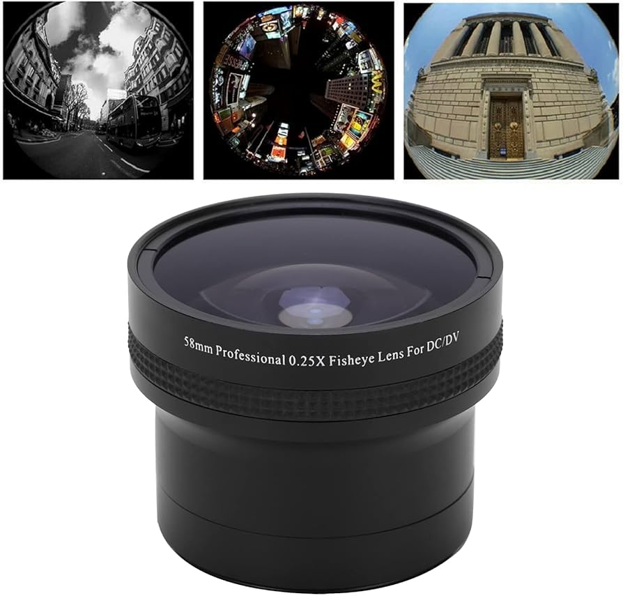 Algemeen-58mm 0.25x Fisheye voor Canon DC/DV Lens Tweedehands
