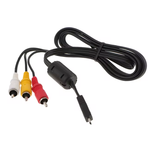 Algemeen-8-Pin naar AV-Kabel RCA – Geschikt voor Nikon Coolpix Camera's (Nieuw)