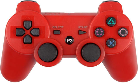 Algemeen-Controller Draadloos voor Playstation 3 - Rood (Nieuw)