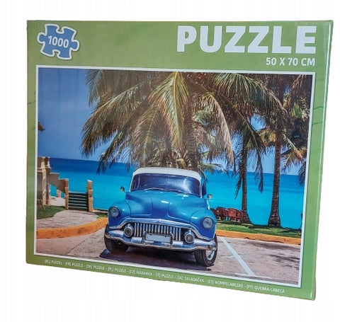 Algemeen-Puzzel Vintage Auto 1000 Stukjes (Nieuw)