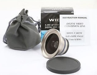 Algemeen-Wide 0.45x AF High Definition Digital Lens with Macro (Nieuw)