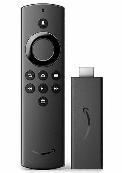 Amazon Fire TV Stick Lite 1e generatie S3L46N, zwart, stick met Alexa-afstandsbediening