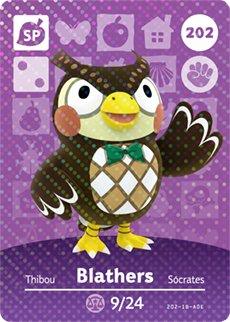 Amiibo-Blathers #202 - Series 3 Tweedehands