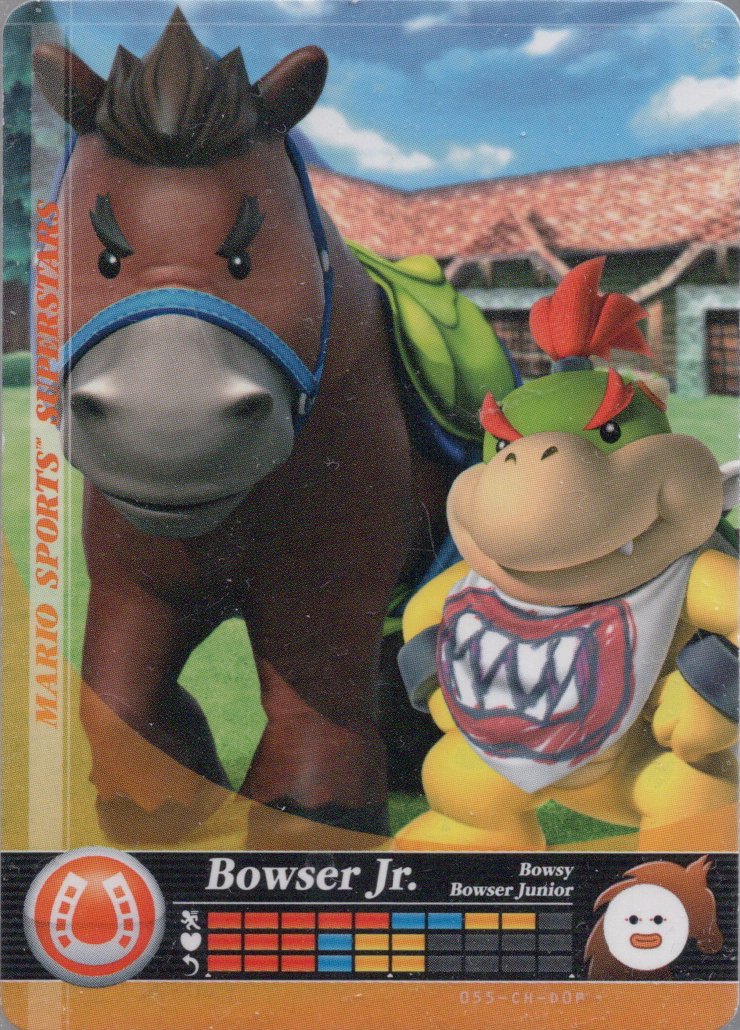 Amiibo-Bowser Jr. - Mario Sports Superstars Tweedehands