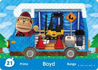 Amiibo-Boyd #21 - New Leaf Welcome series Tweedehands
