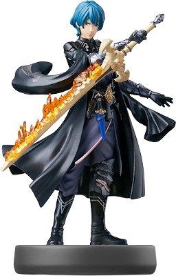 Nintendo amiibo Byleth nr 87 Super Smash Bros. series, Byleth met vlammend zwaard op een zwarte voet