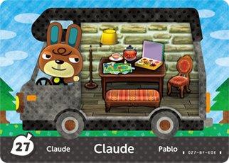 Amiibo-Claude #27 - New Leaf Welcome series Tweedehands