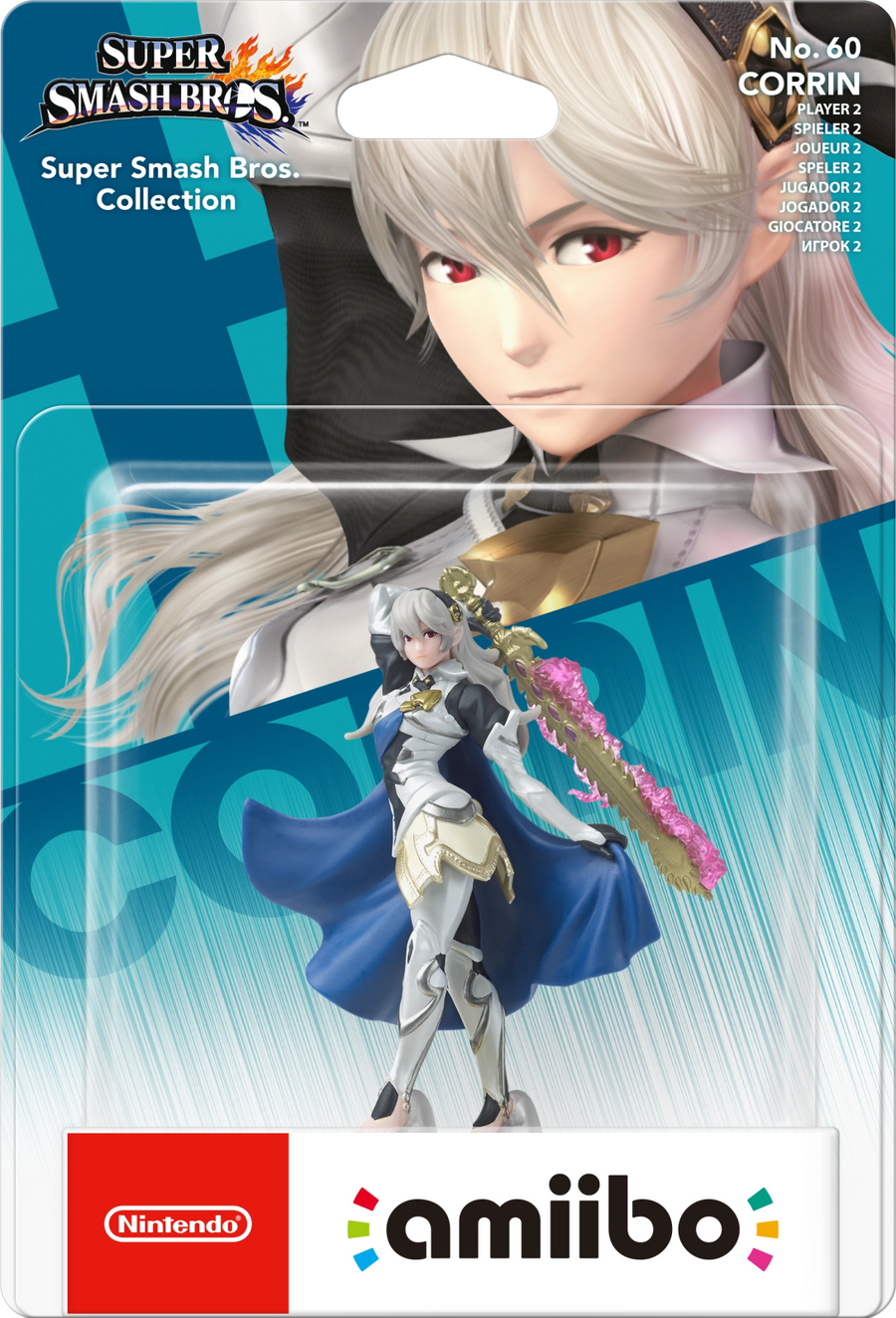 Amiibo Corrin - Player 2 (Nr. 60) - Super Smash Bros. series (Nieuw)