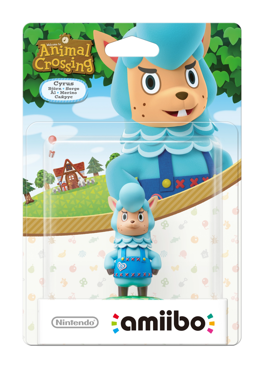 Amiibo Cyrus - Animal Crossing series (Nieuw)